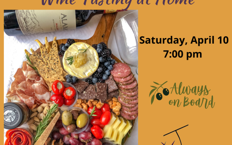 Charcuterie, Cheese, and Wine Tasting at Home